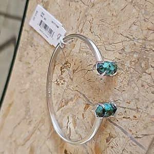 Kendra Scott Edie Bracelet NWT Turquoise / Silver